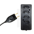 Extensão Quadrupla Cabo Pp 2x1,0mm De 15 Metros