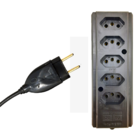 Extensão Quintupla Para Eletrodomesticos  Com 5 Metros