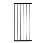Extensor 30cm P/ Portão 68cm Pet Proteção Criança Cão Preto