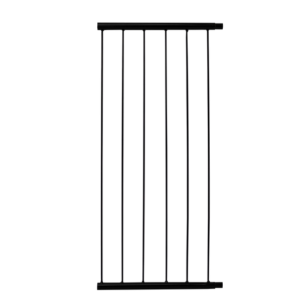 Extensor 30cm P/ Portão 68cm Pet Proteção Criança Cão Preto