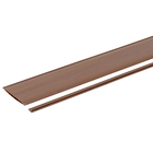 Extensor de Porta Sanfonada PVC 12cm Marrom BCF