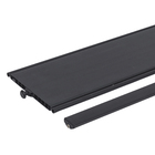 Extensor de Porta Sanfonada PVC 12cm Preto BCF