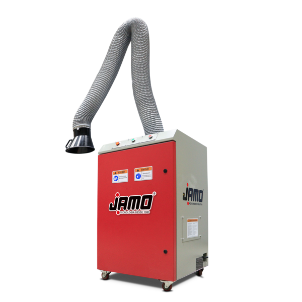 Extrator De Fumaça De Solda - Vazão 3000 M³/h 1 Braço De Sucç