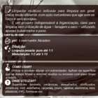 F5 Flotador Universal Citrus - Limpador Multiuso Para Limpeza