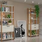 F.l.estante Elegante 1 Torre Com 1 Porta 74 Cm (larg) Cor Off