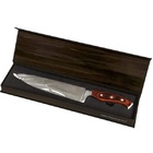 Faca 8 Em Aço Inoxidavel E Cabo Em Madeira Steel Mor