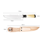 Faca Artesanal 7 Polegadas Em Aço Inox Militar Estilo Punhal