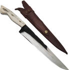 Faca Artesanal Churrasco Aço Cirúrgico Inox 420c Fulltang 10'