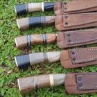 Faca Artesanal Gaúcha Churrasco 10' Aço Carbono 1070 Cabos Ún