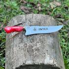 Faca Artesanal Internacional 10' Inox Cabo Resina Cortes