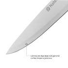 Faca Chef 8" Média para Churrasco em Aço Inox 33,4cm Naterial