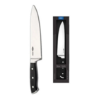 Faca Chef Brinox 10" Aço Inox Infinity Cabo Preto Inoxidável