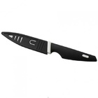 Faca Chef Cerâmica 6'' Preta C/ Capa Protetora Yangzi