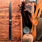 Faca Chef Lâmina Estreita 7,5? Em Aço Inox Black James F 1211