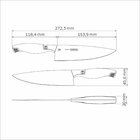 Faca Chef Tramontina Sublime Em Aço Inox 6' Tramontina