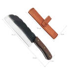 Faca Cutelo Cutelinho 5mm Artesanal Zanline Aço Inox 420c Mon