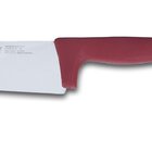 Faca De Açougueiro Profissional De 14 Polegadas Vermelha