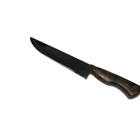 Faca De Churrasco Preta - G