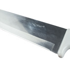 Faca De Cozinha Inox 8" Com Cabo Plástico Branco Hauskraft