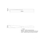 Faca De Mesa Amazonas Em Aco Inox Tramontina