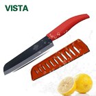 Faca De Pão Cerâmica Myvit 6 Polegadas Lâmina Preta 4 Núcleos