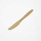 Faca de plástico Rica Festa dourada 19cm 24 unidades