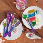 Faca De Sobremesa Elite Glamour Furta-cor 6 Peças Gourmet Mix