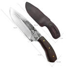 Faca Edc De Tala Caça Coreadeira Zanline Laminada 6' Carbono