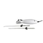 Faca Elétrica Inox Philco 120w Duas Lâminas +suporte Madeira