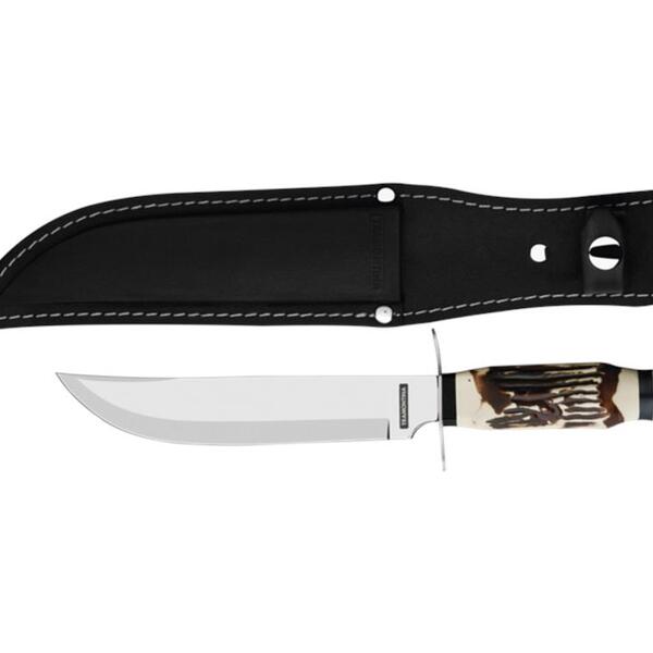 Faca Esporte 5 Outdoor Preto Lamina De Aco Inox E Cabo De Abs