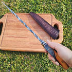 Faca Forjada Full Tang 10" Aço Carbono 1070 Cabo Invertido Hí