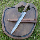 Faca Gaúcha Bruta 10' Para Churrasco Aço Carbono 1070 Cabo Gu