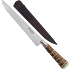 Faca Gaúcha Para Churrasco 10'' Cabo Rabo De Tatu Aço Carbono