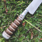 Faca Gaúcha Para Churrasco 10'' Cabo Rabo De Tatu Aço Carbono