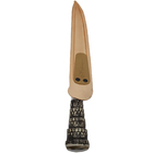 Faca Hickmann 9'' Aço Inox Cabo Rabo Tatu Sintético Bainha