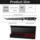 Faca Japonês Myvit Vg10 67 Camada Alto Carbono Aço Inox Verme