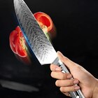 Faca Japonesa De Chef Myvit Faca De Cozinha Vg 67 Camadas Aço