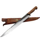 Faca Javalizeira Artesanal 12' Aço Carbono 1070 Caça Javali R