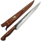 Faca Javalizeira Artesanal 12' Aço Carbono 1070 Caça Javali R