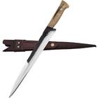 Faca Língua De Chimango 11' Artesanal Aço Cirúrgico Inox 420c