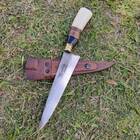 Faca Modelo Tesoura De Tosquia Artesanal 7' Gaúcha Churrasco