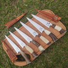 Faca Modelo Tesoura Tosquia 7 Artesanal Zanline Inox 420c Cab