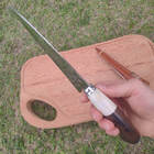 Faca Modelo Tesoura Tosquia 7 Artesanal Zanline Inox 420c Cab