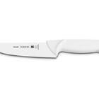 Faca Para Acougueiro 12 Profissional Branco Lamina De Aco Ino