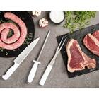 Faca Para Açougueiro Carne Profissional 8' Mundial Açougue Aç