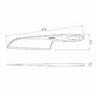 Faca Para Bolo E Torta Tramontina Ability Em Nylon Grafite Tr