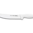 Faca Para Carne 14 Profissional Branco Lamina De Aco Inox E C