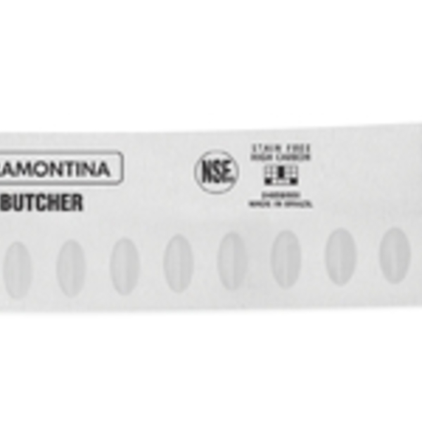 Faca Para Carne Butcher Com Lamina Em Aco Inox E Cabo Em Poli