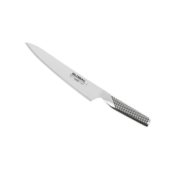 Faca Para Carne Em Inox Global 21cm