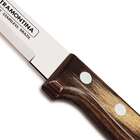 Faca Para Churrasco Jumbo 5 Polywood Castanho Lamina De Aco I